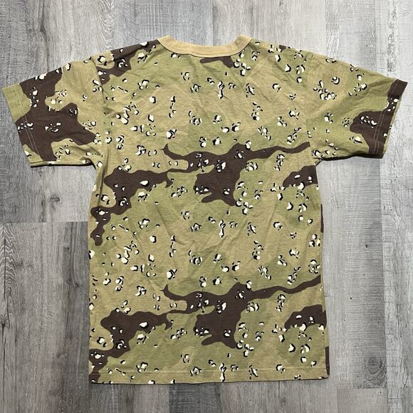 Vintage Oakland Athletics True Fan Camo Baseball MLB T Shirt Size Large 2004 - Picture 2 of 5